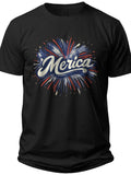 Merica Firework Blast Merica Shirt Women - Adult Unisex Tee