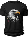 Majestic Eagle Profile America Shirts for Men - Adult Unisex Tee