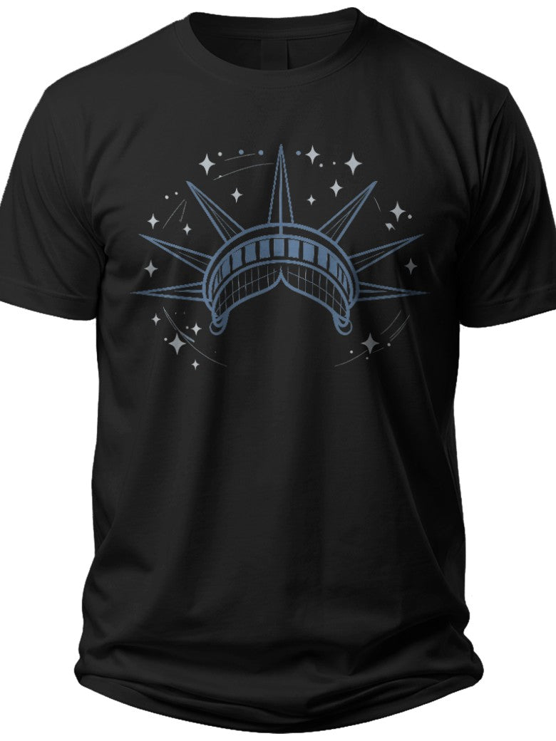 Liberty Crown Stars Usa Womens Shirt - Adult Unisex Tee