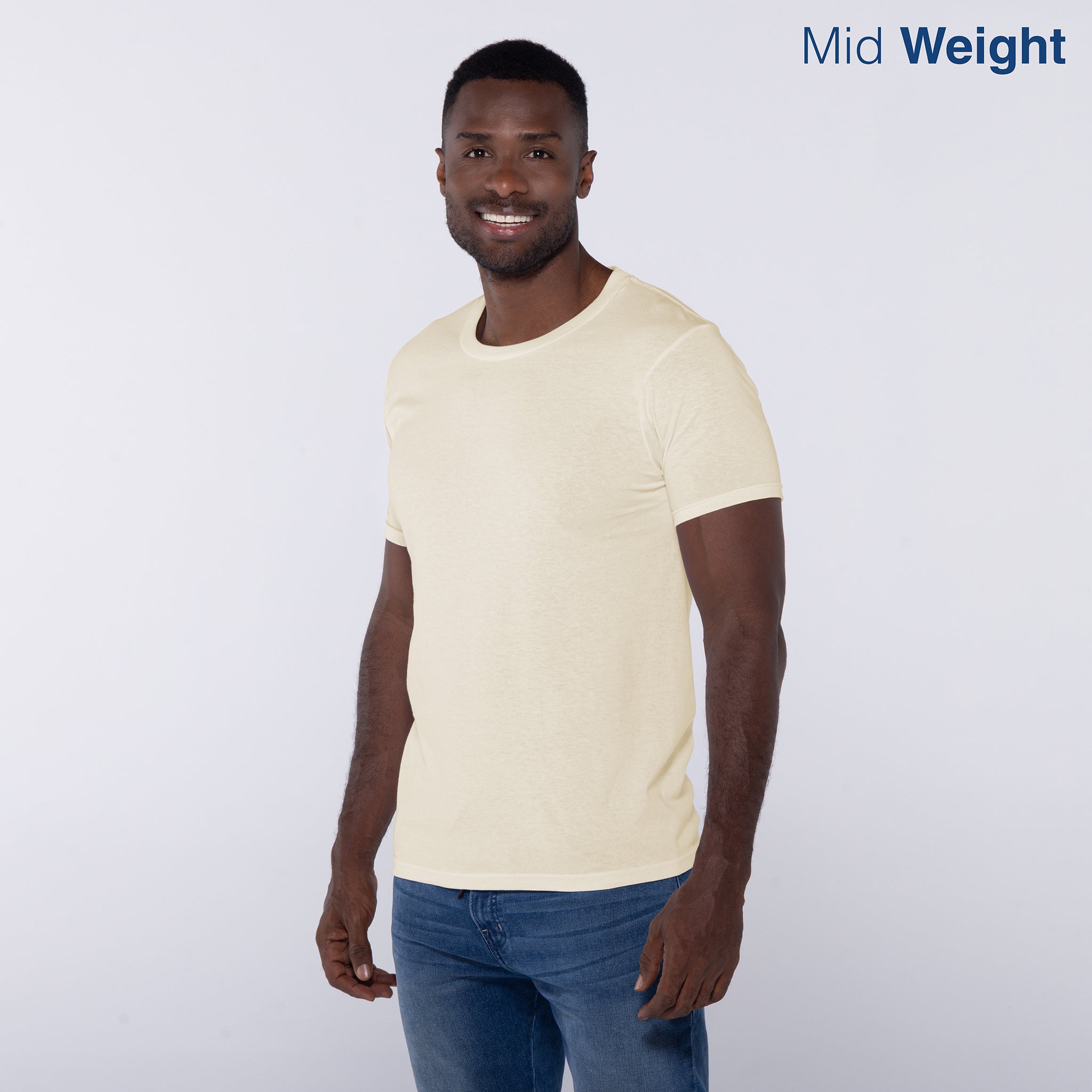 Adult Unisex Crew Neck Short Sleeve T-Shirt