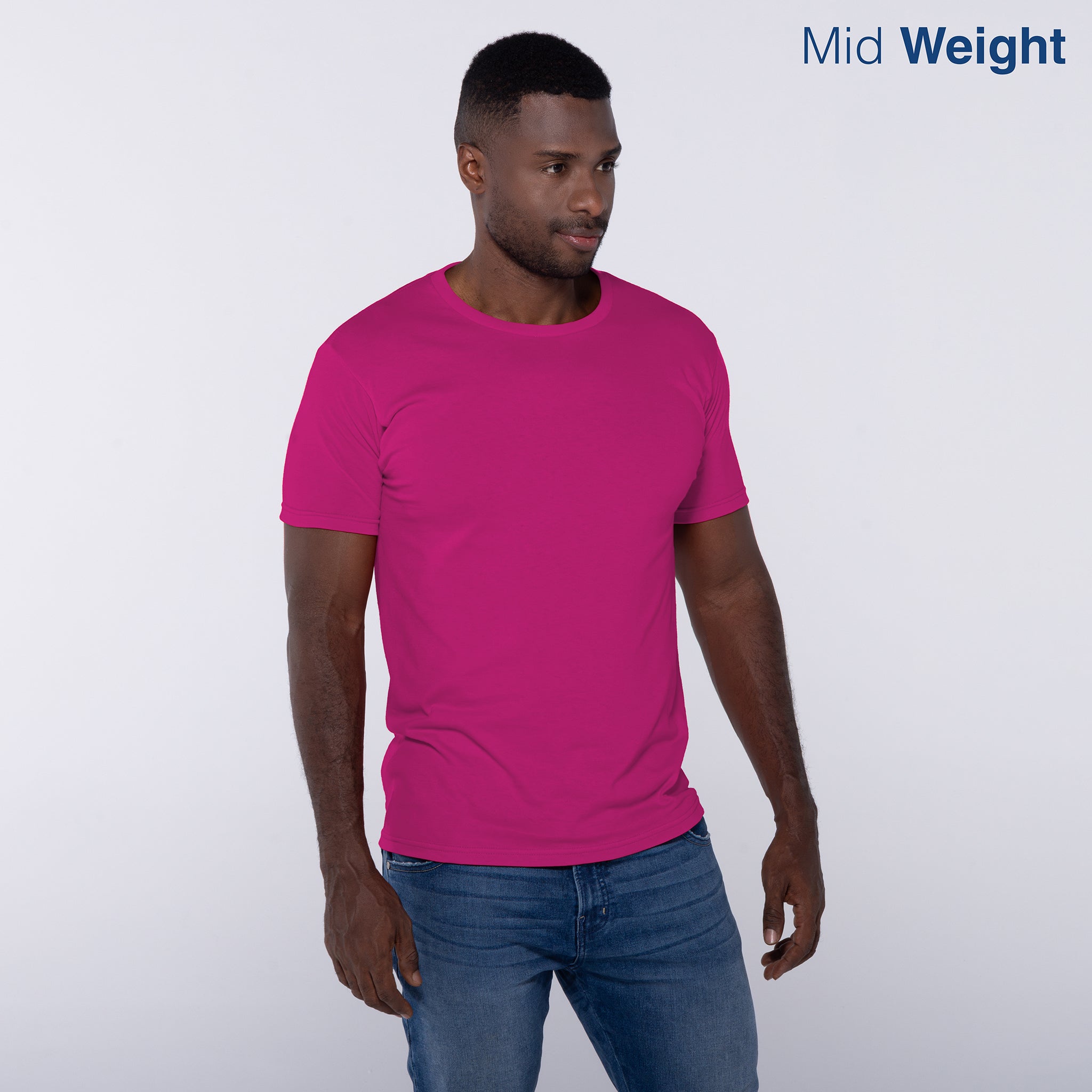 Adult Unisex Crew Neck Short Sleeve T-Shirt