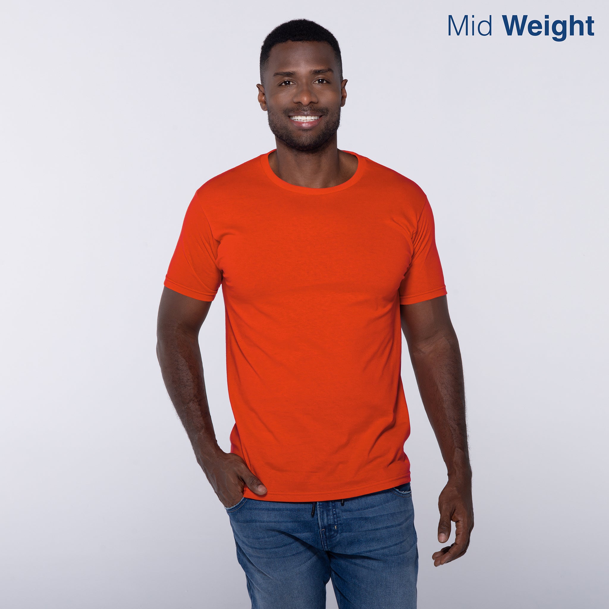 Adult Unisex Crew Neck Short Sleeve T-Shirt