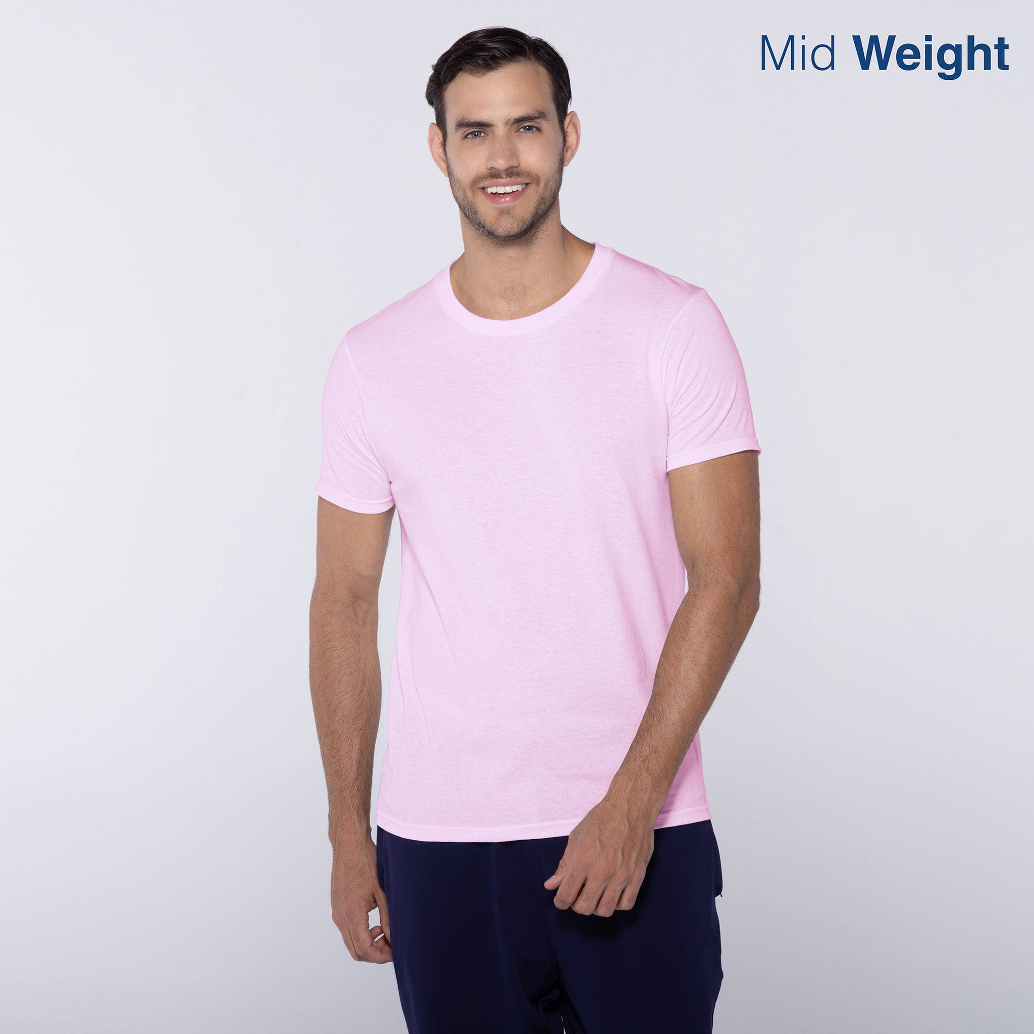 Adult Unisex Crew Neck Short Sleeve T-Shirt