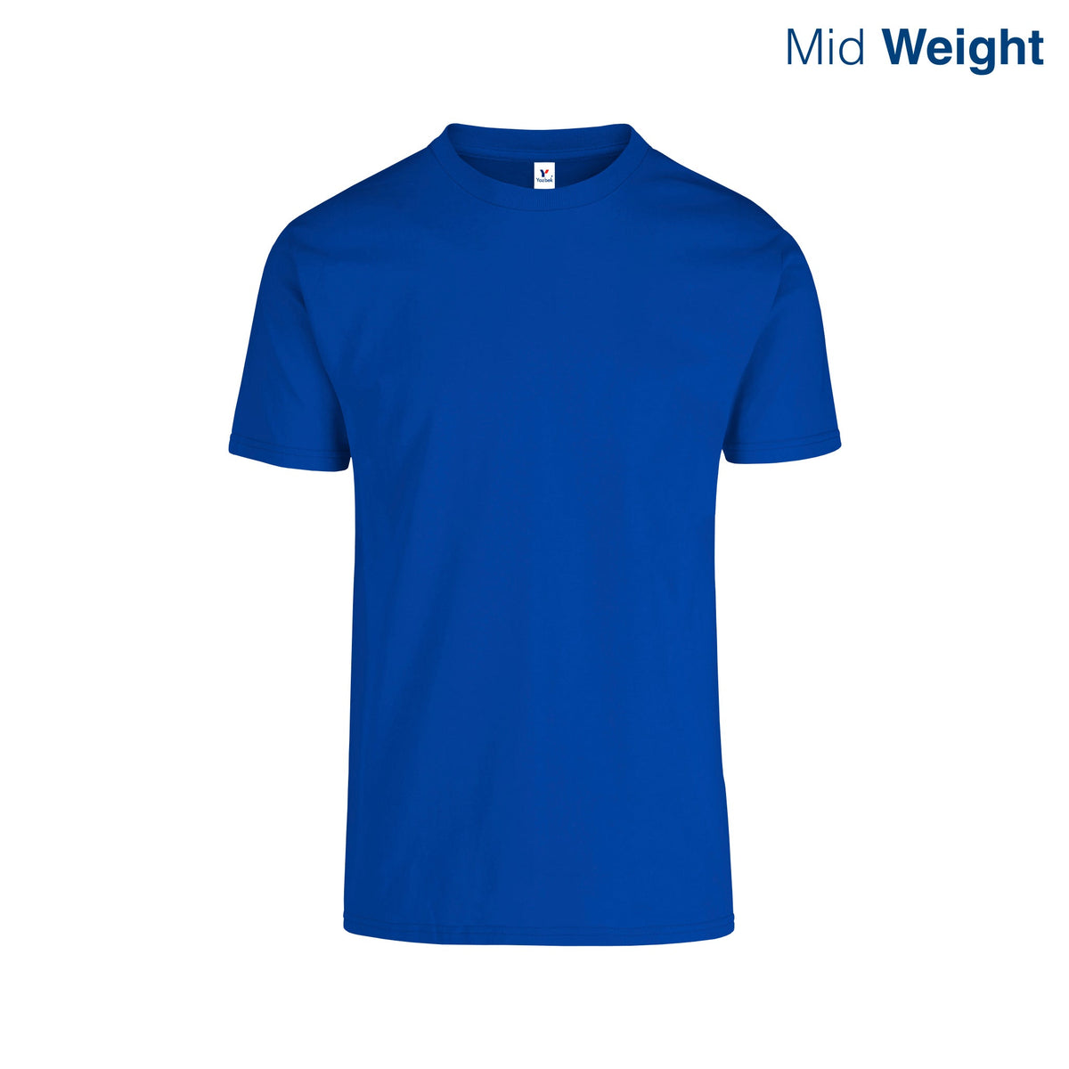 Adult Unisex Crew Neck Short Sleeve T-Shirt