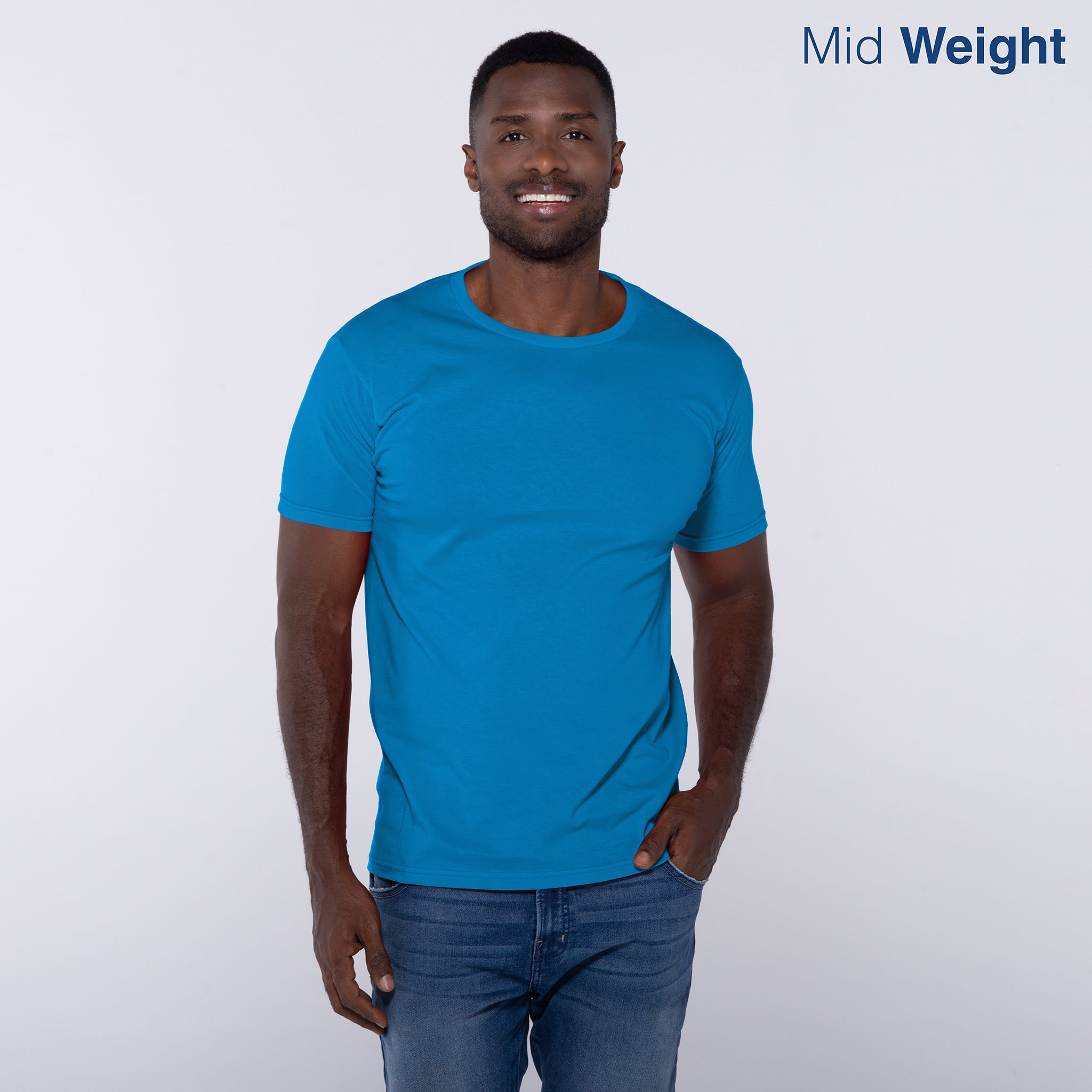 Adult Unisex Crew Neck Short Sleeve T-Shirt