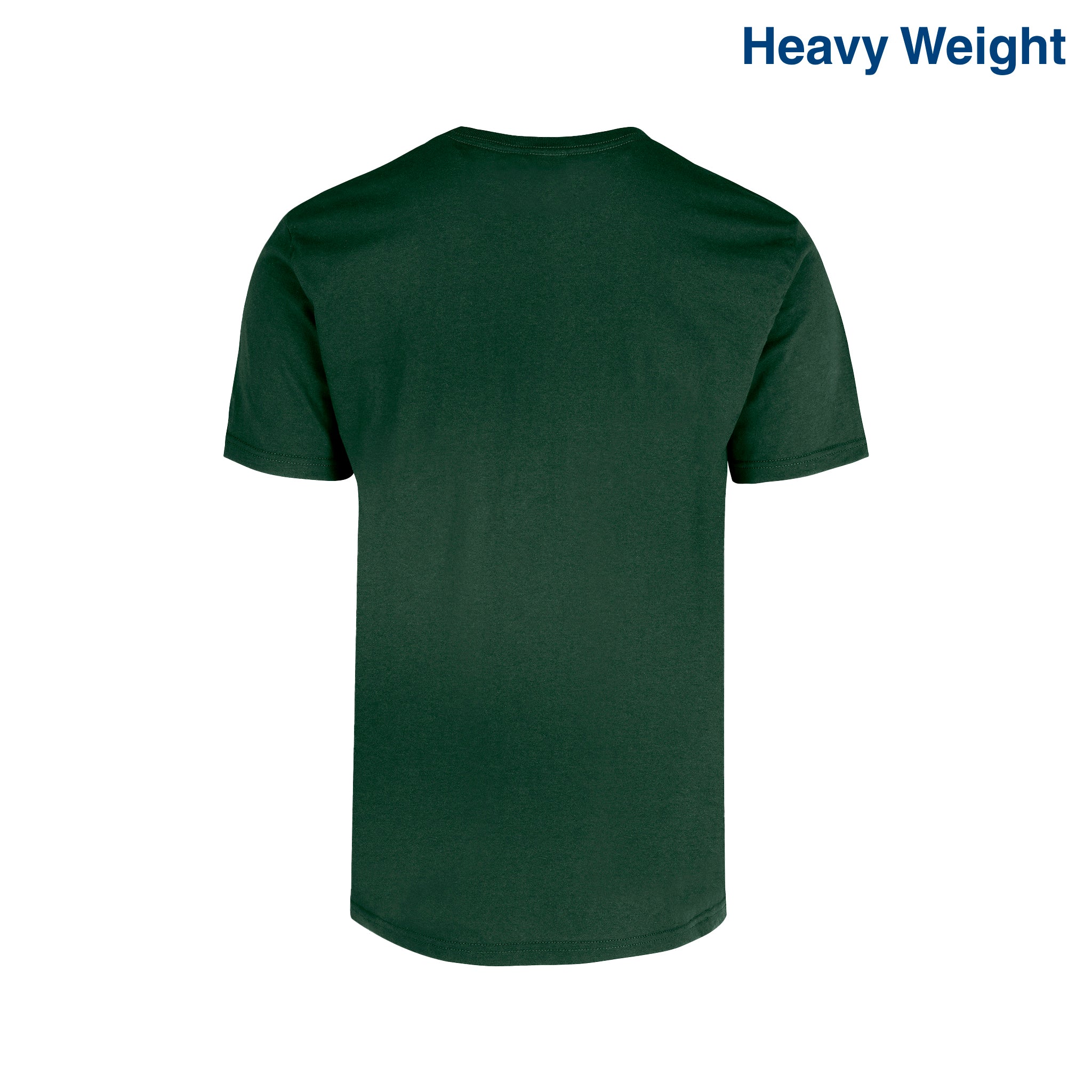 Adult Unisex Heavy Weight Crew Neck Short Sleeve T Shirt (White)