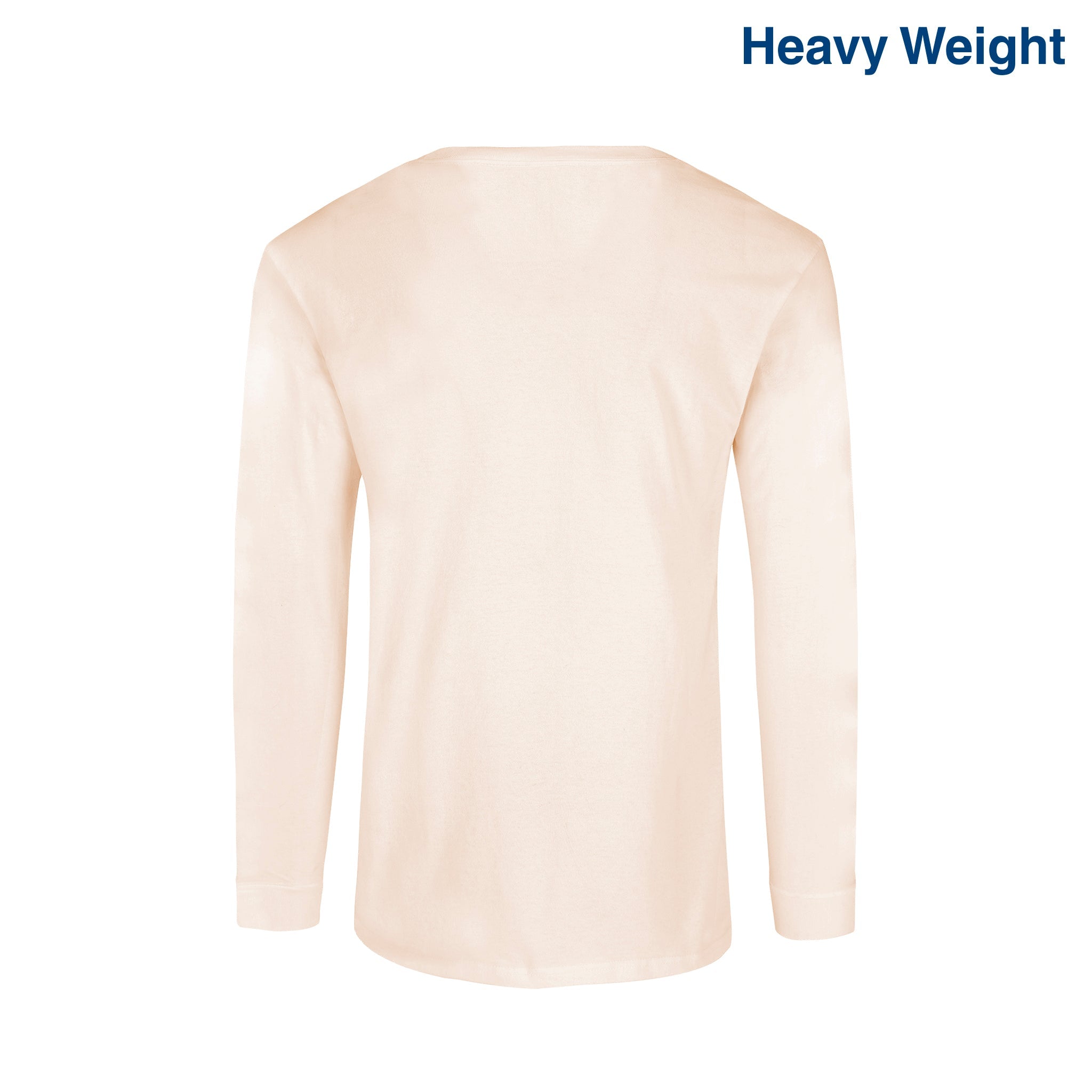 Adult Unisex Heavy Weight Crew Neck Long Sleeve T Shirt (Jade)