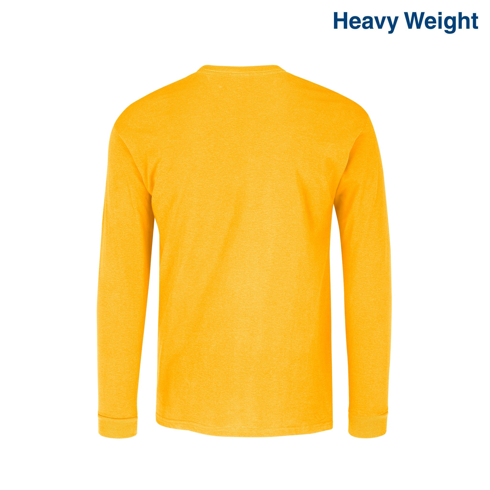 Adult Unisex Heavy Weight Crew Neck Long Sleeve T Shirt (Jade)
