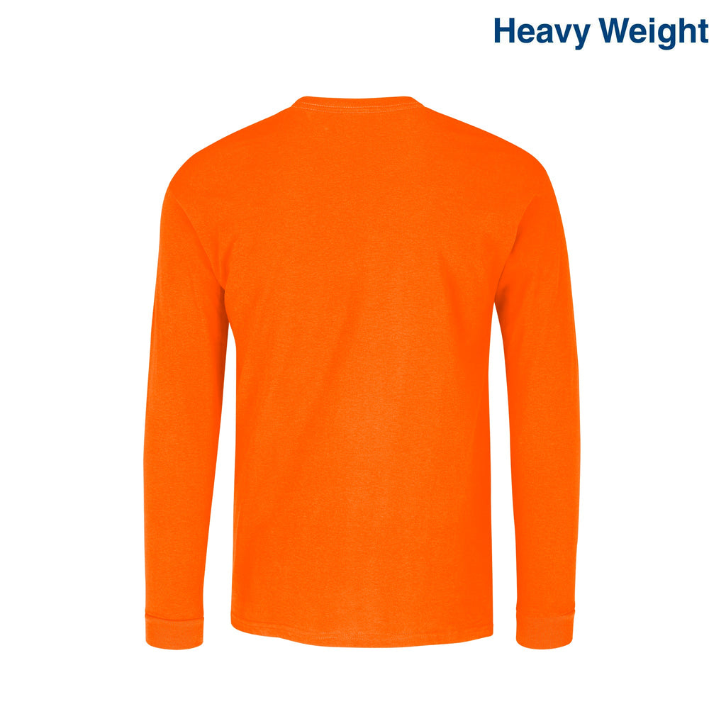 Adult Unisex Heavy Weight Crew Neck Long Sleeve T Shirt (Jade)